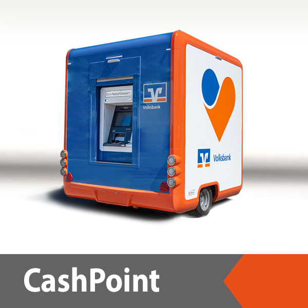 Mobiler barrierefreier Geldautomat - CashPoint Smart