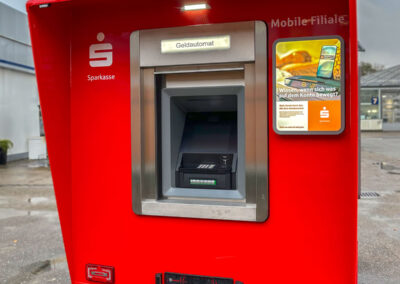 Mobiler Geldautomat - GA - Anhänger CashPoint budget
