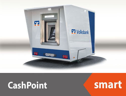 CashPoint smart Mobiler Geldautomat ATM