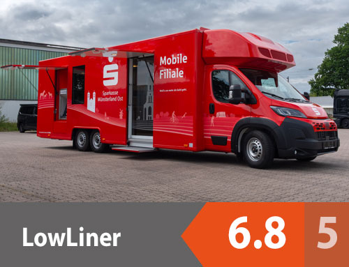 Mobile e-Filiale Bankbus mit e-Antrieb